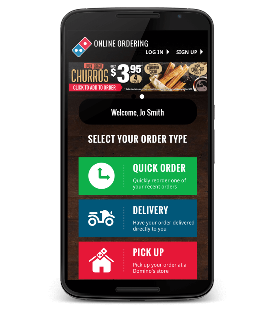 QWASI Domino's pizza digital and emoji ordering services
